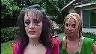 Lesbische football players ficken die tackling